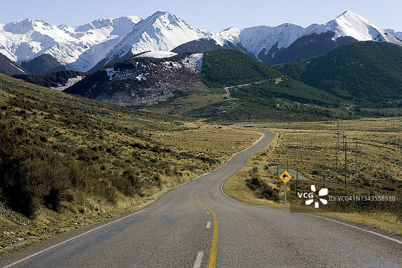 山区公路图片素材