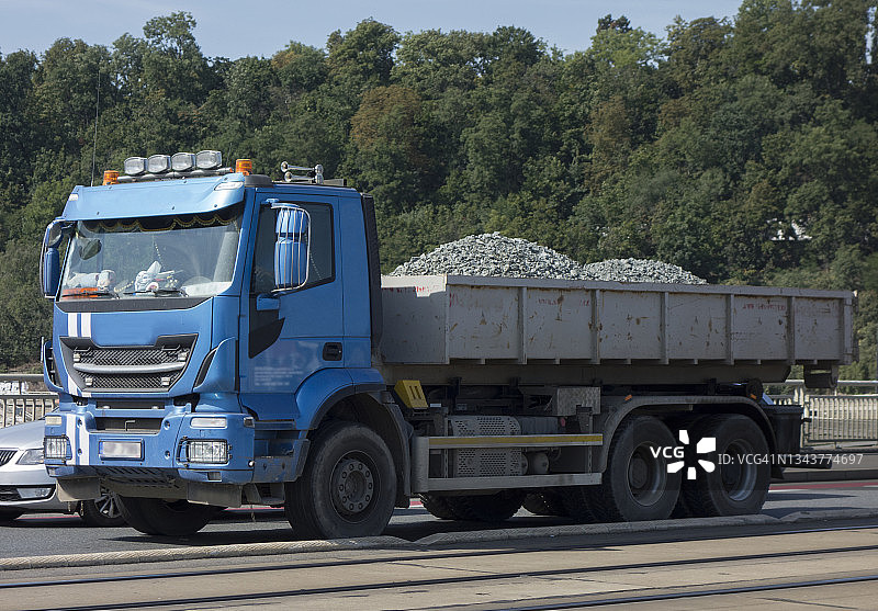 自卸卡车图片素材