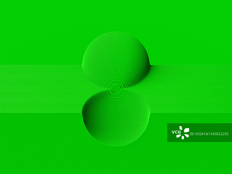 分层球体形状图片素材