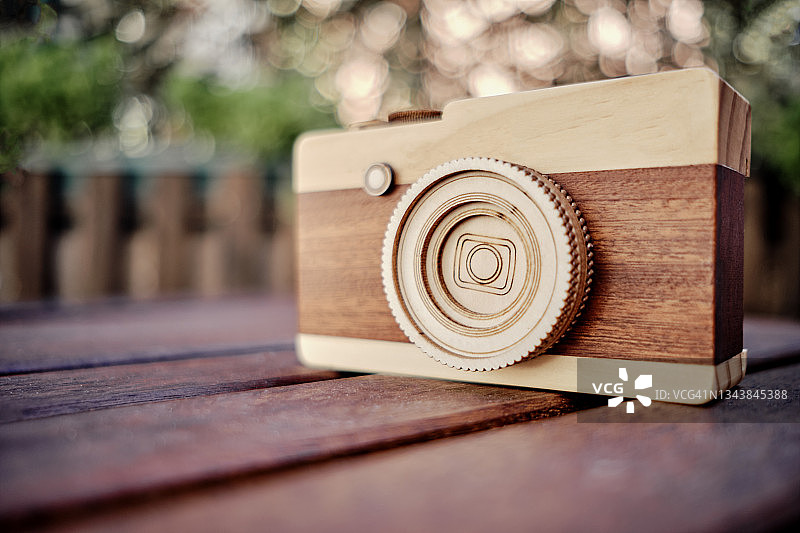 木制照相机图片素材