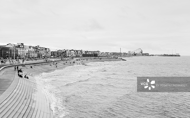 黑潭海滩南部长廊图片素材