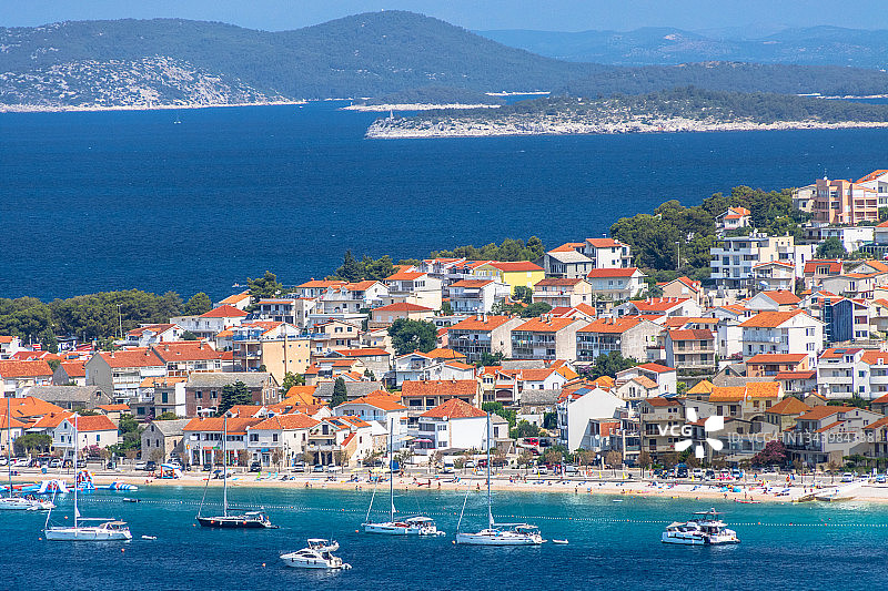 克罗地亚希贝尼克-克宁普里莫滕图片素材