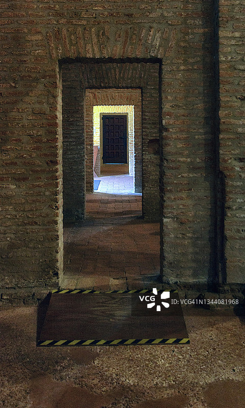 蓬波萨修道院图片素材