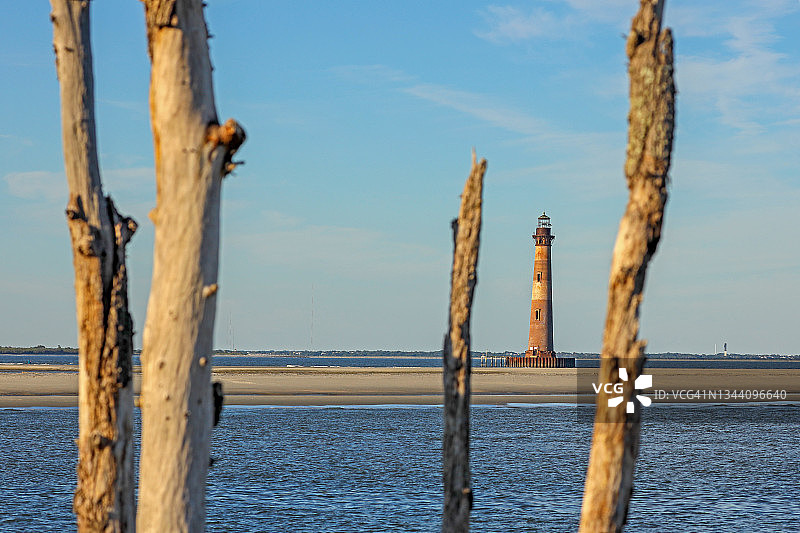 莫里斯岛灯塔图片素材