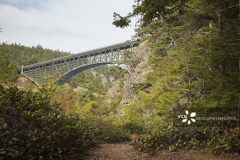 Deception Pass Bridge图片素材