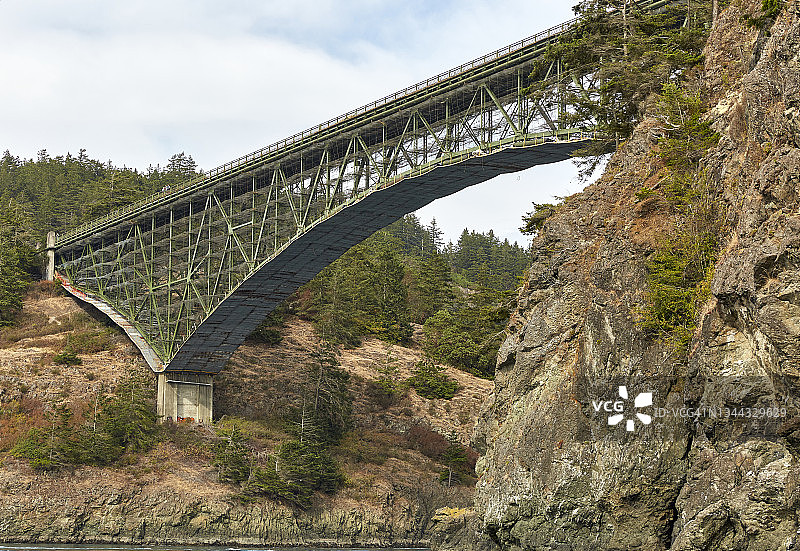 Deception Pass Bridge图片素材