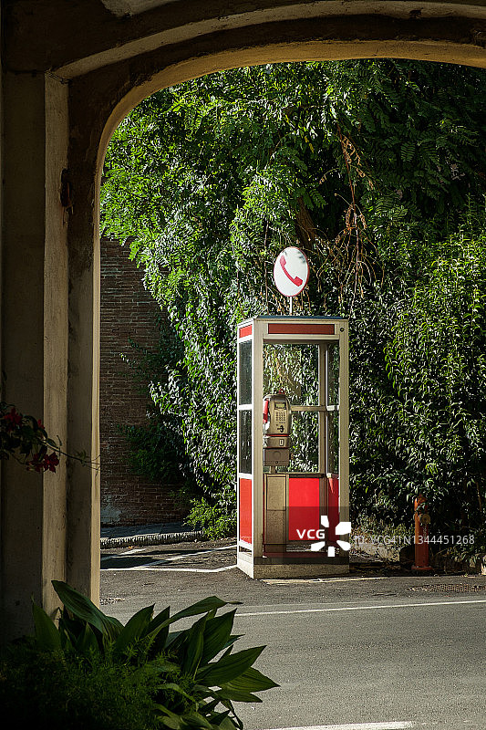 意大利托斯卡纳比萨拉里，卡夏纳泰尔梅图片素材