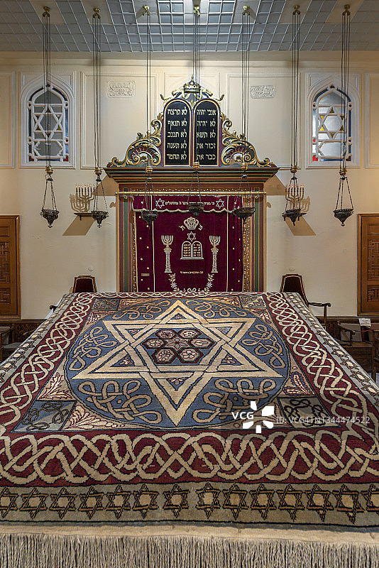 土耳其伊斯坦布尔法提赫区阿赫里达犹太教堂图片素材