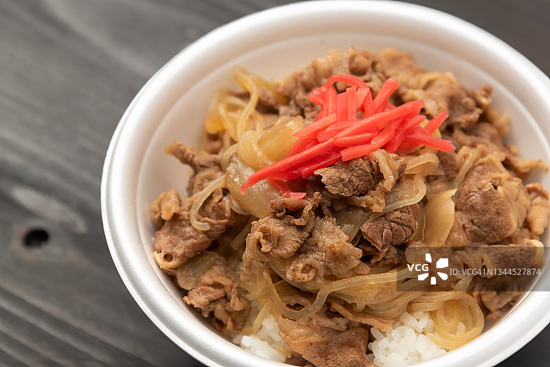 牛肉饭图片素材