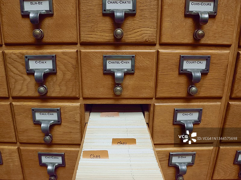 传统图书馆档案图片素材