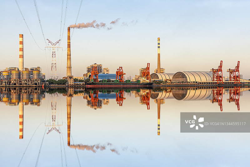 火力发电图片素材