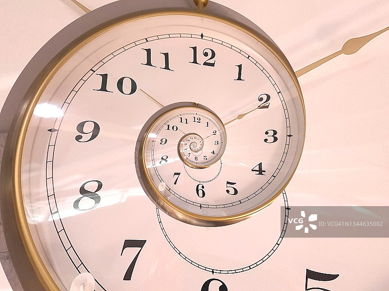 连续时间螺旋图片素材