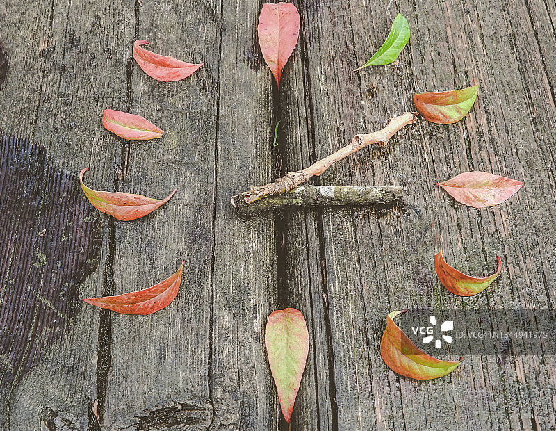 秋季时钟图片素材