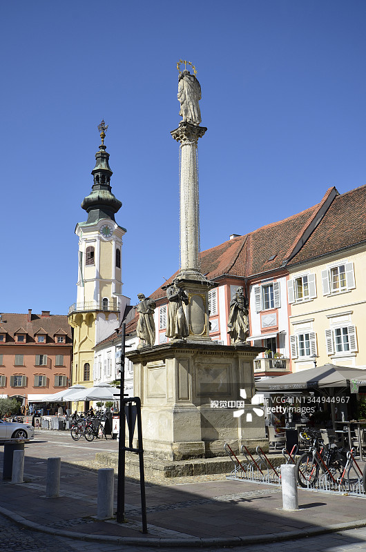 奥地利东南施泰利亚巴德拉德克斯堡图片素材