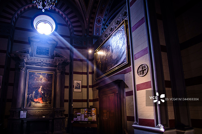 意大利托斯卡纳阿雷佐科尔托纳图片素材