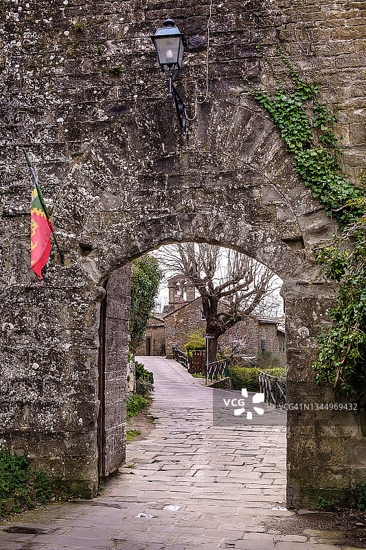意大利托斯卡纳阿雷佐科尔托纳图片素材