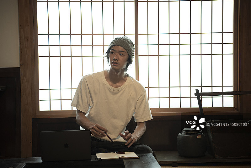 传统日式房屋 - 假期工作图片素材