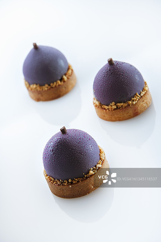 李子冰淇淋挞图片素材