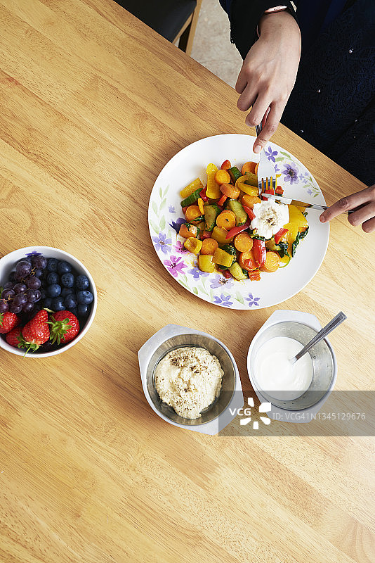 素食餐图片素材