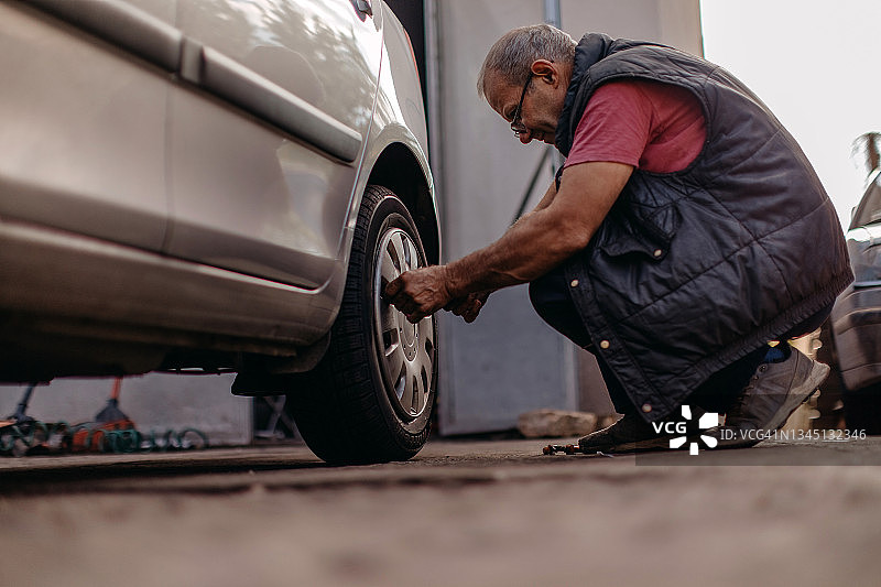 汽车修理工车间图片素材