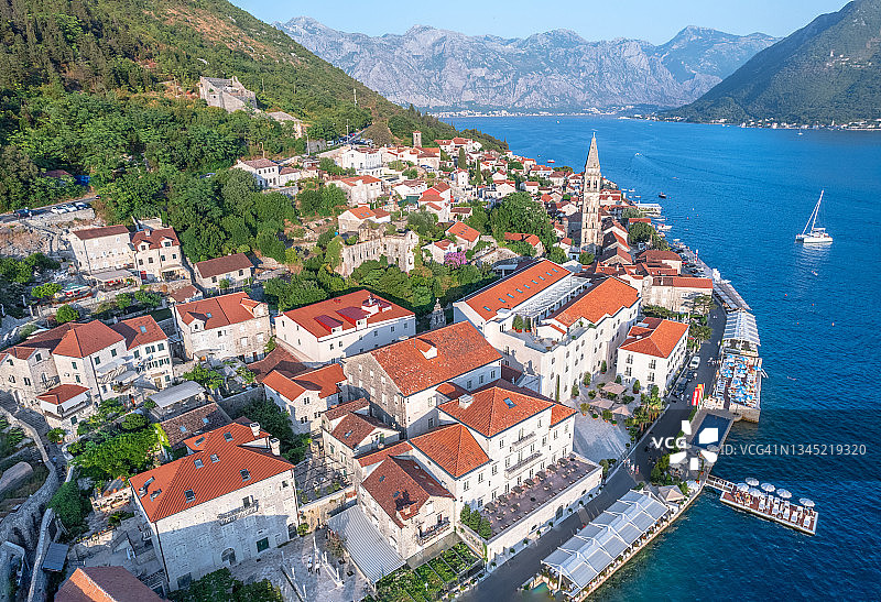 黑山科托尔湾佩拉斯特图片素材