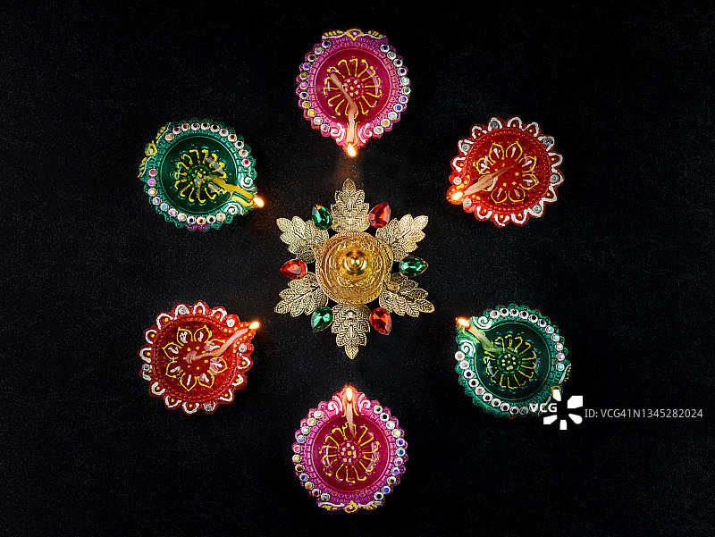 排灯节灯饰图片素材