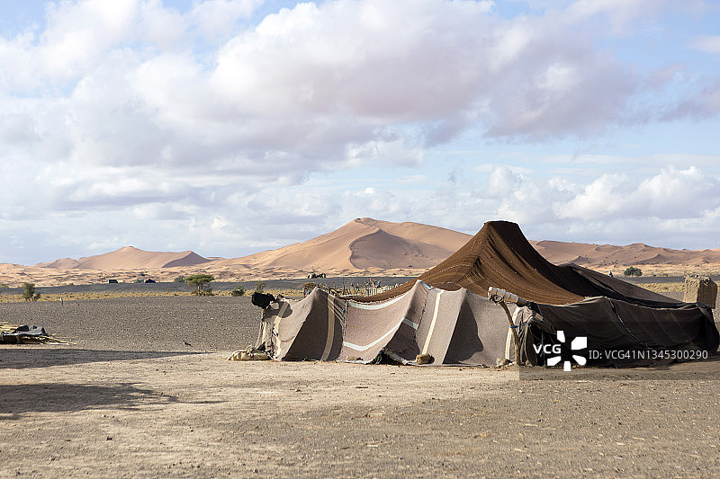 摩洛哥的马德福纳“柏柏尔披萨”图片素材