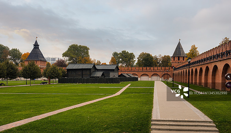 俄罗斯图拉市的图拉城堡内部图片素材
