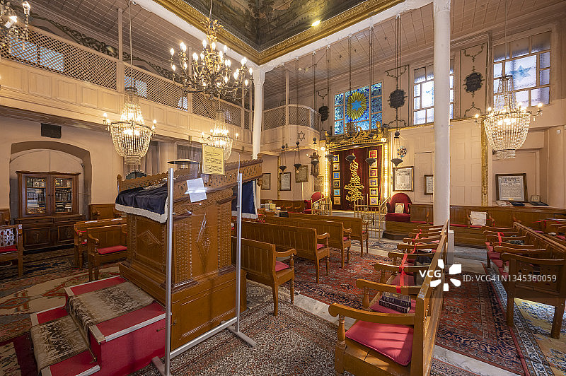 伊斯坦布尔的扬博尔犹太教堂图片素材