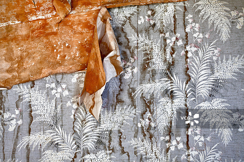 墙纸剥落图片素材