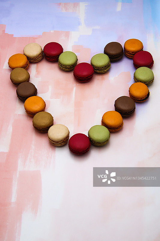 爱的马卡龙图片素材