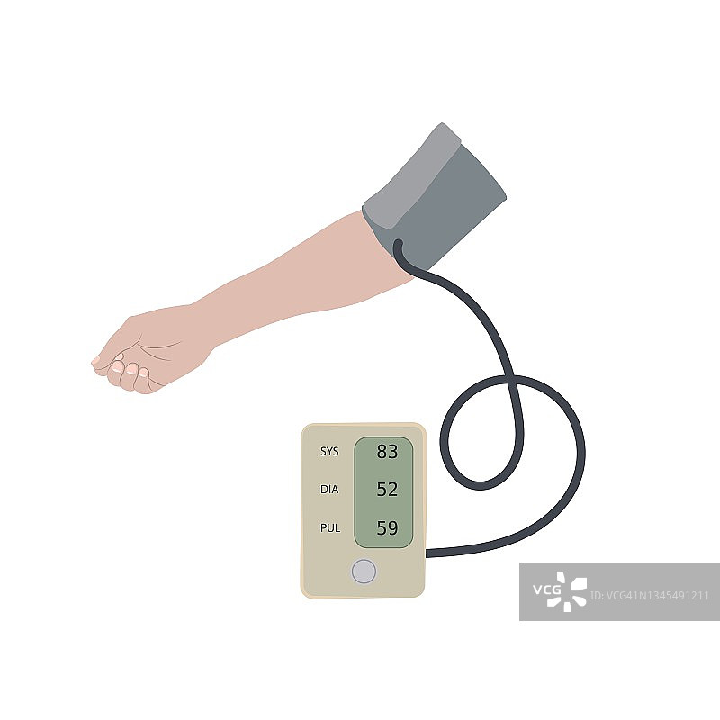 低血压图示图片素材