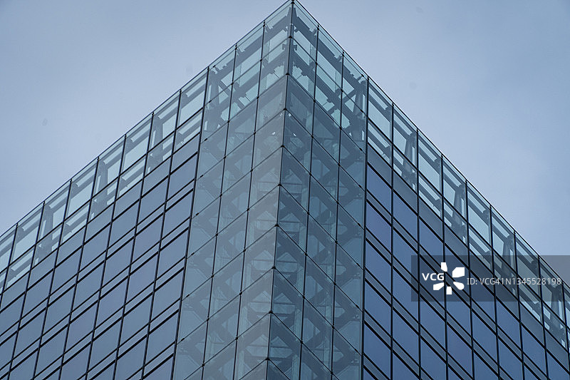 现代玻璃建筑，细节图，建筑大楼。图片素材