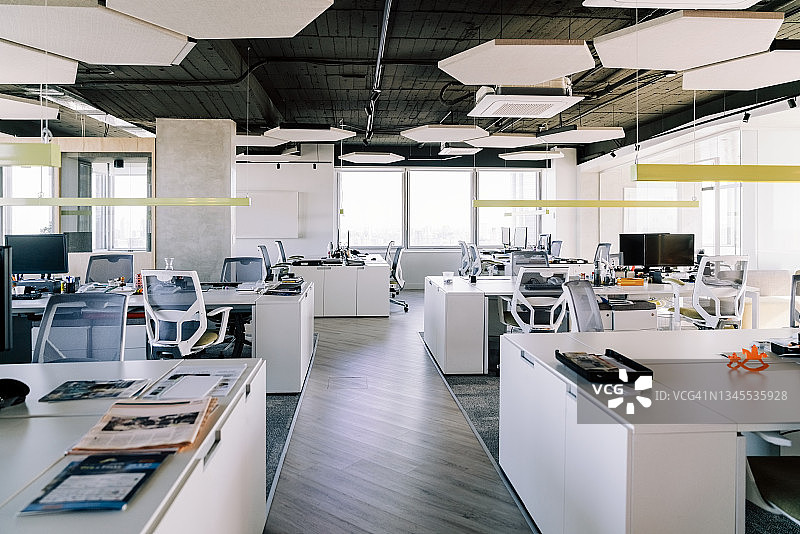 现代共享办公场所内部图片素材