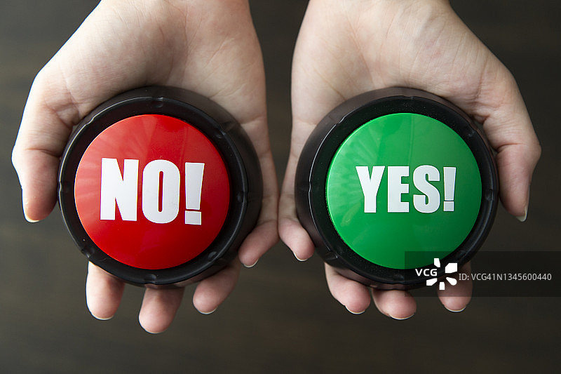 是或否图片素材