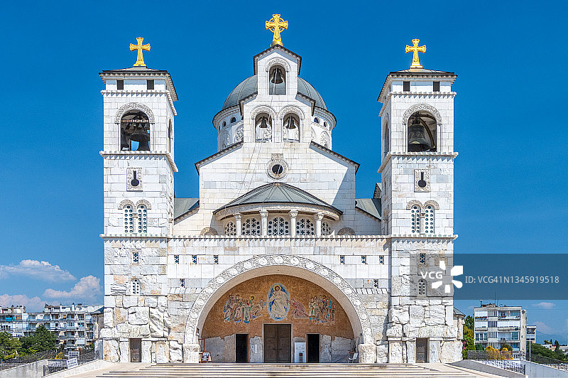 黑山共和国波德戈里察基督复活大教堂图片素材