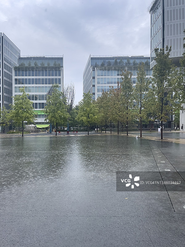 中国杭州商业区现代建筑图片素材