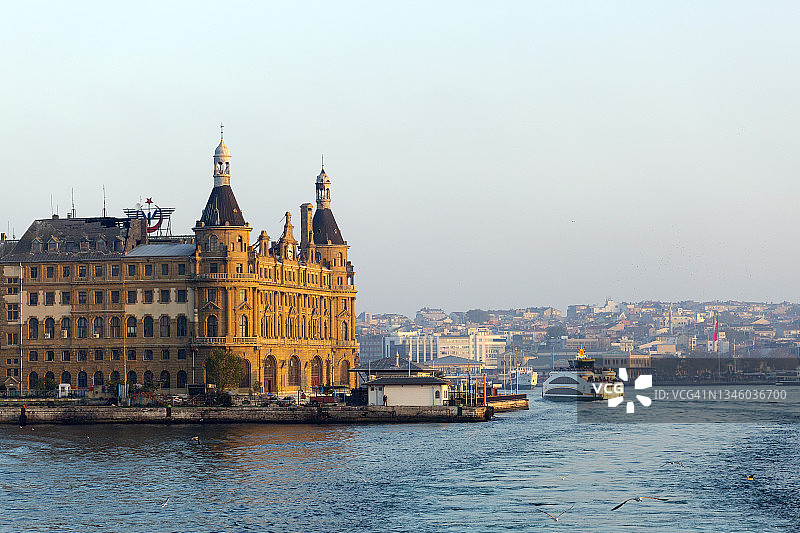 土耳其伊斯坦布尔天际线图片素材