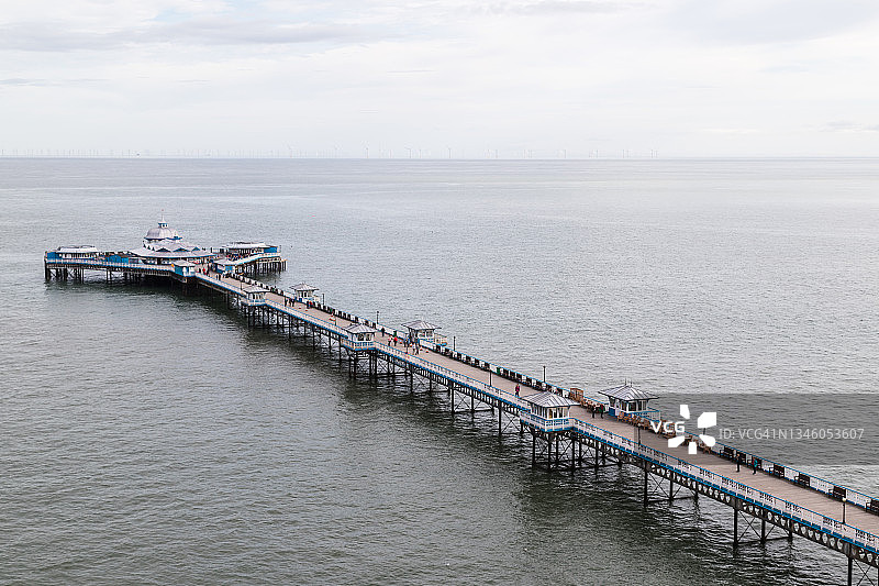 俯瞰兰迪德诺码头图片素材