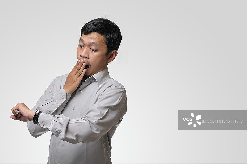 上班迟到图片素材