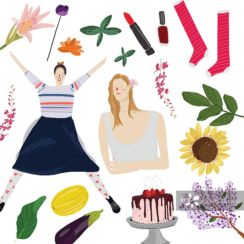 春季元素图片素材