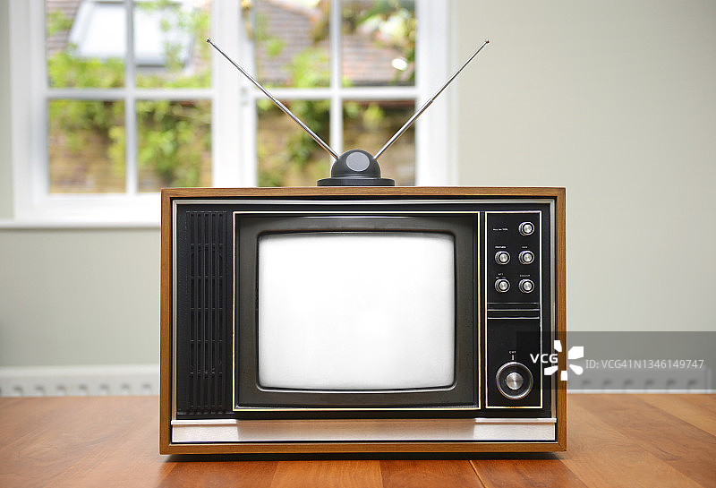 带复制空间的复古电视图片素材