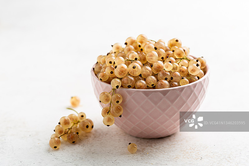 成熟的白醋栗图片素材