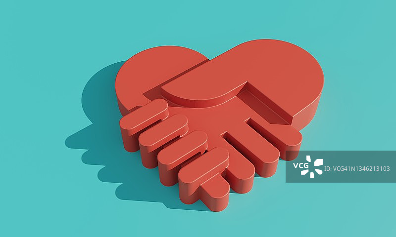 感恩的心概念符号图片素材