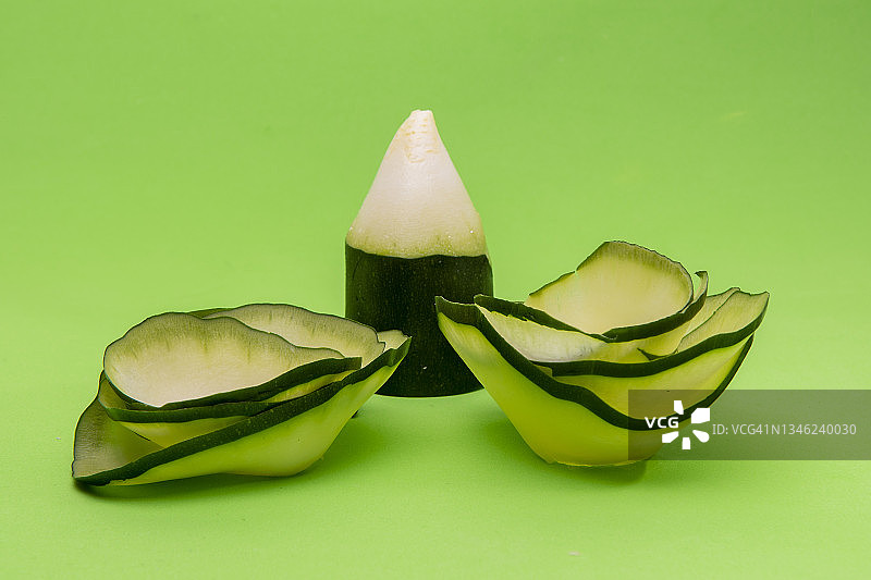 西葫芦胡萝卜沙拉图片素材