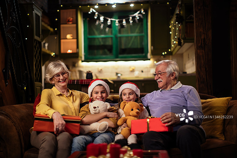 传统圣诞贺卡照片图片素材