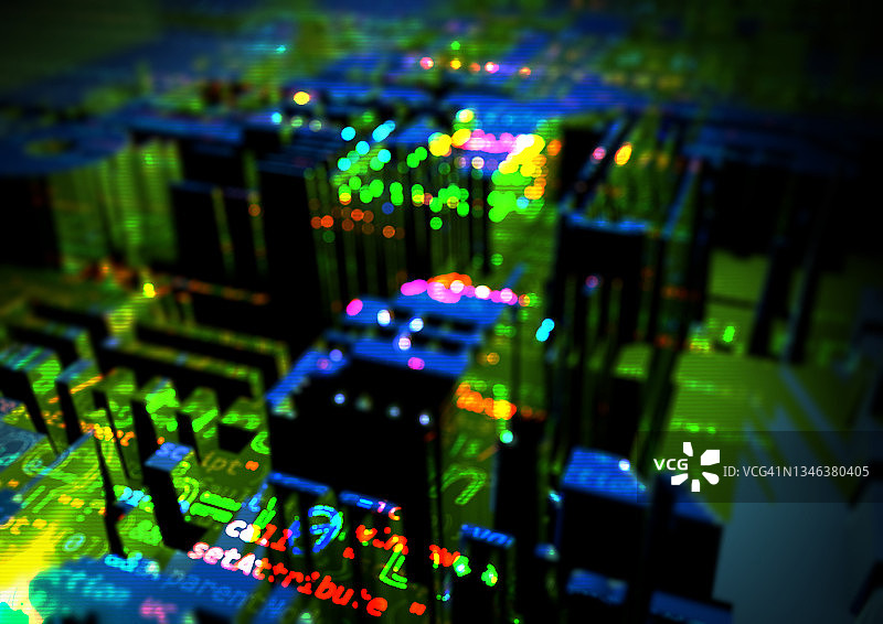 暴露代码的科技网络环境背景图片素材