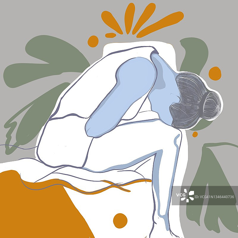 孤独与痛苦图片素材