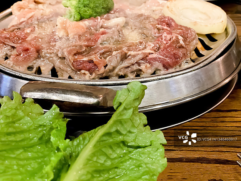 韩式烤肉餐饮图片素材