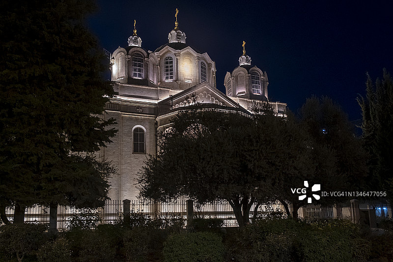 耶路撒冷的教堂图片素材